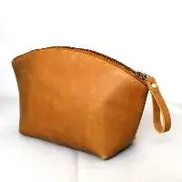 Premium 001-JFA Luxury Leather Toiletry Case