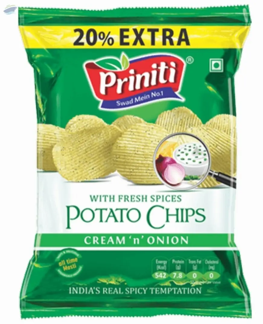 Potato Chips Cream 'n' Onion
