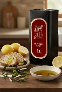 Extra Virgin Olive Oil 1L Black