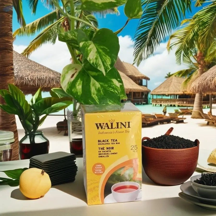 Lemon Herbal Tea Antioxidant Rich