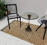 2x3 Ft Natural Handwoven Jute Rug