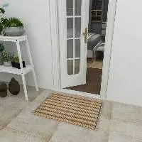 Handwoven Black Jute Rug