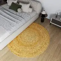 Natural Jute Round Rug