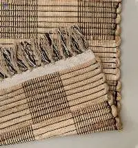 Natural Jute Geometric Area Rug