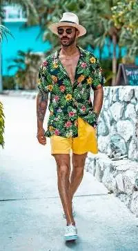 Men's Casual Shirt Dress