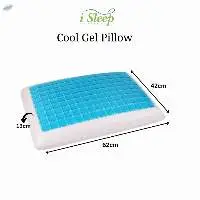 iSleep Cool Gel Pillow (Removable cover)