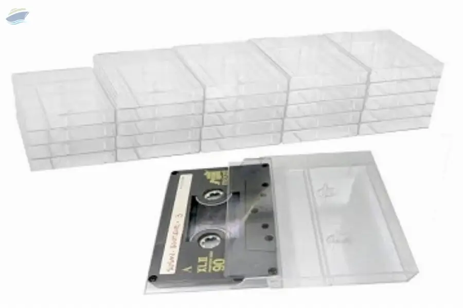 Plastic Container For Audio Video Casates