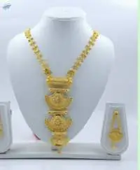 Heerakriti Gold Plated Necklace Set