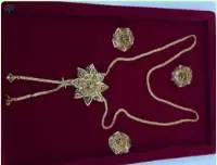 Swarna Sitara Gold Plated Necklace Set