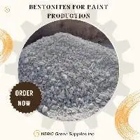 Bentonites For Paint Production