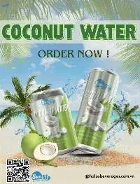 100% Coconut Water (No sugar) 
