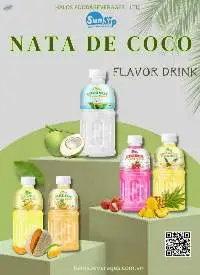 Fruit Juice With Nata De Coco