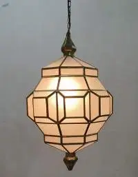Desc: Moroccan Glass Light