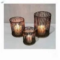 Wired Mesh Lanterns Set Of 3