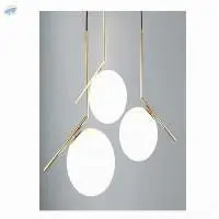 L Shaped Globe Pendant Light