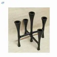Aluminum Casted 5 Light Candle Holder