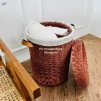 Trayna Rattan Basket