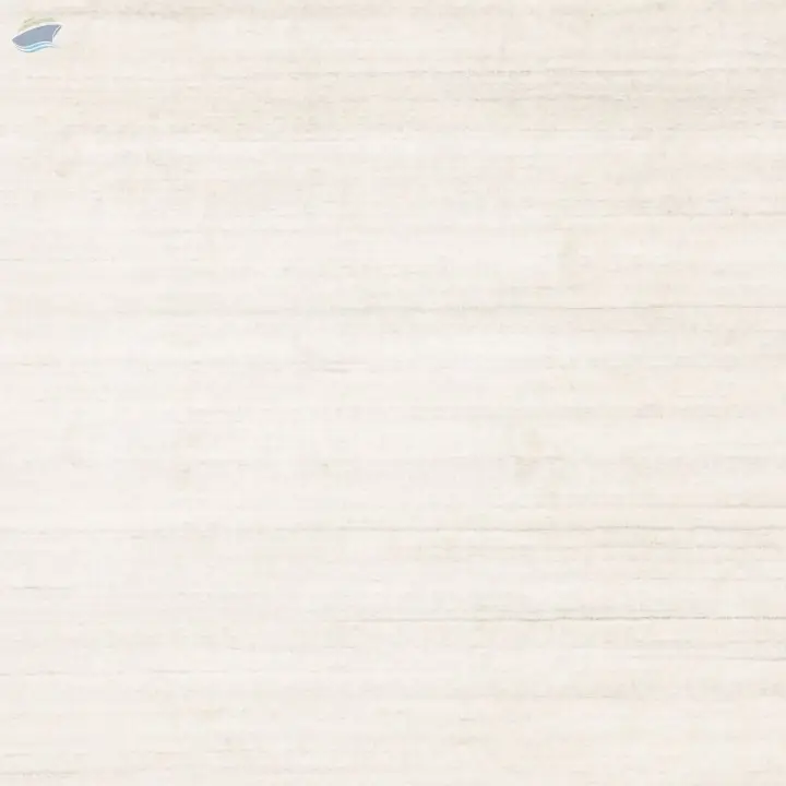 Natural White Fringes Handloom Rug.