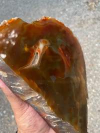 Brazilian Cornalian Agate Slab