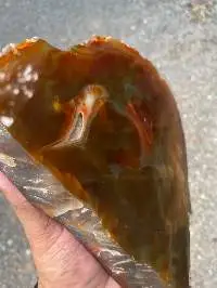 Brazilian Cornalian Agate Slab