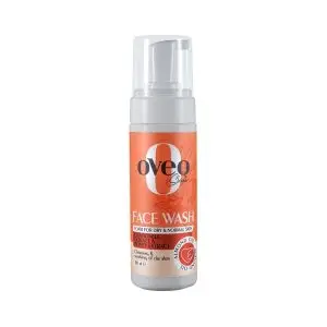 OVEQ SHINE Facial Wash Foam, Almond Oil Model, 1