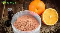 Cosmetic Orange powder