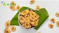 Flakes fry banana