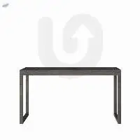 Desk With Metal Stand