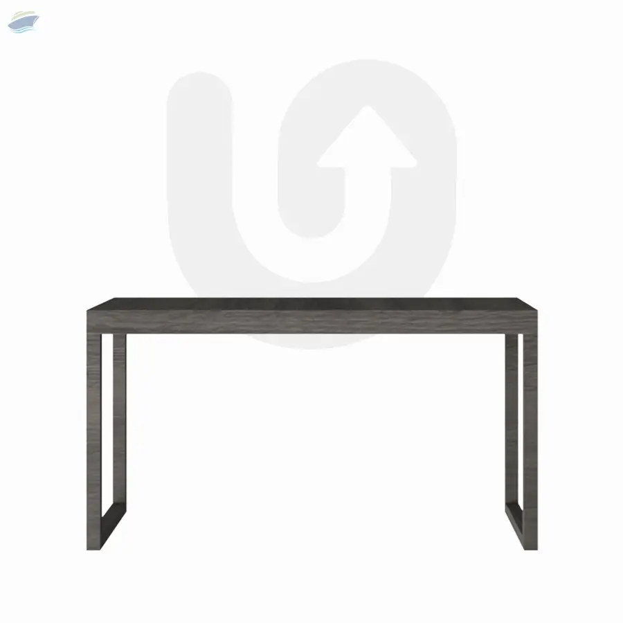 Desk With Metal Stand
