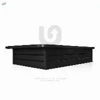 Semi Screwless Round Corner Platform Bed