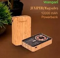 Smart Look Fast Charging Bamboo Power Bank