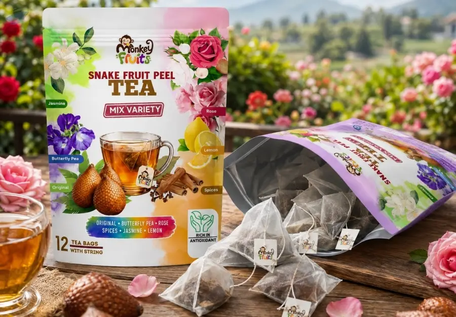 Snake Fruit Peel Tea