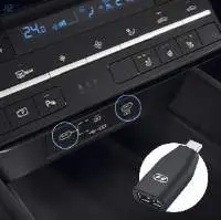 Car Charging A to USB-C / C to USB-A OTG