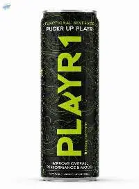 Puckr Up Playr Caffeinated 12 oz 24 Units/Case