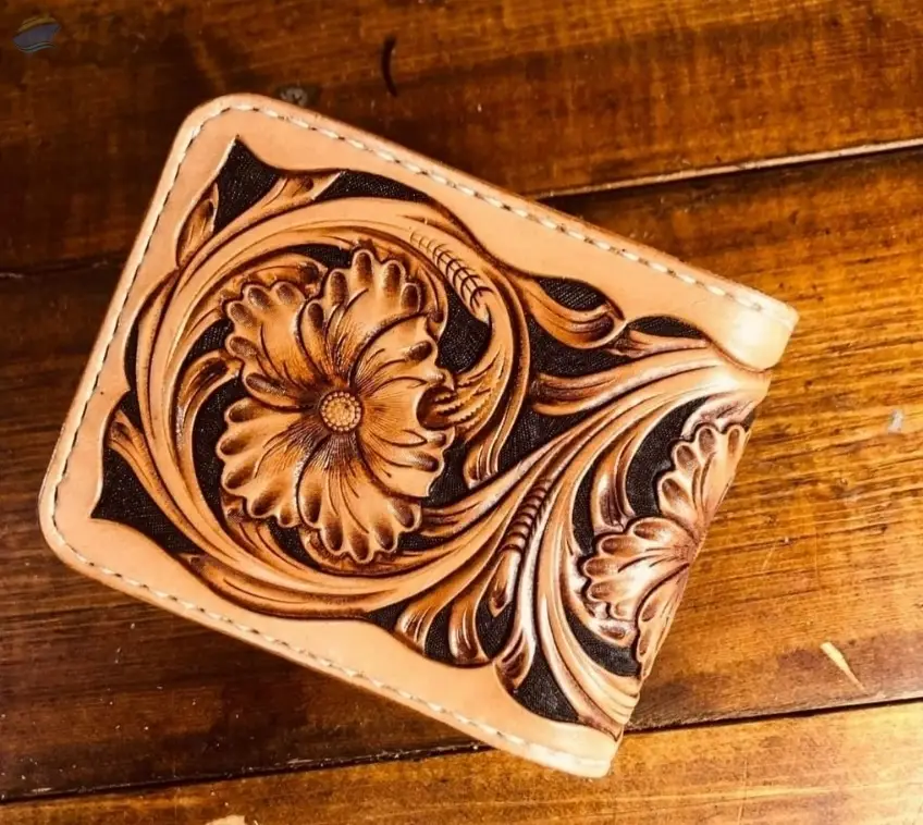 Premium Hand-Carved Leather Wallets Handmade