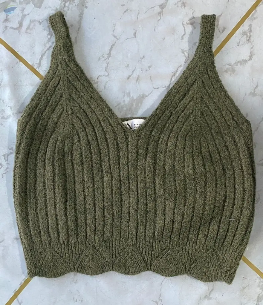 Knitted Crop Top