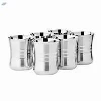 FP Sops Small Stainless Steel Drinking Glasses