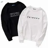 FP Apparels Women's Cotton Round Neck Sweatshirt