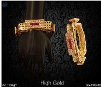 Square Shape Polki Bangle