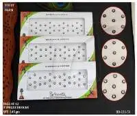 Parineeta Bindi Black Pack Of 12 Skin Bindi