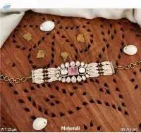 Mehendi Polish Fancy Full Stone Bracelets