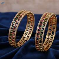 Fancy Design Party Wear Bangle Set