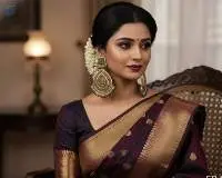 High Gold Polish Thewa Jewellery Earring
