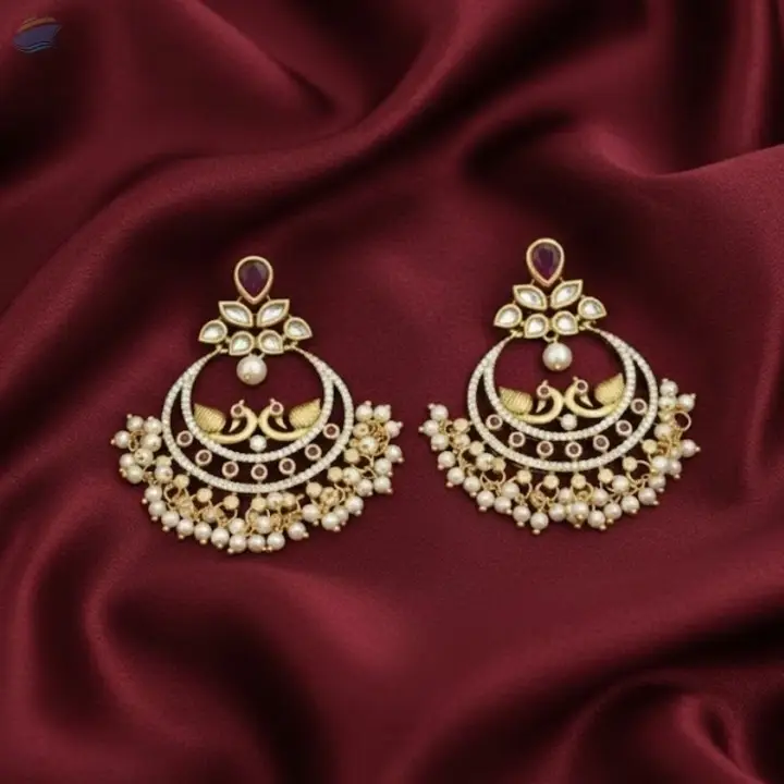 Kemp Jewellery Matte Gold Polish Earrings