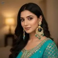 Kundan Designer High Gold Polish Fancy Earrings