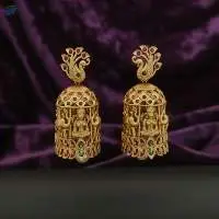 Fancy Style Designer Party Wear Kemp Earring