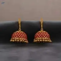 Fancy Style Party Wear Jhumka Earring