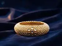 High Gold Polish Party Wear Bangles