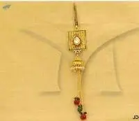 Chokor Jhumki Style Traditional Antique Juda