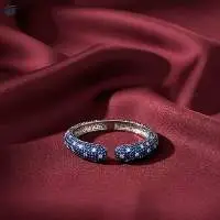 Rodium Polish With Intricate Detailing
